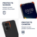kwmobile Necklace Case kompatibel mit Motorola Moto G54 5G Hülle Silikon Cover mit Handykette Band Handyhülle