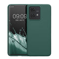 kwmobile Handyhülle für Motorola Edge 40 Neo - Case Silikon - Kabelloses Laden - Schutzhülle Cover