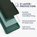 kwmobile Handyhülle für Motorola Edge 40 Neo - Case Silikon - Kabelloses Laden - Schutzhülle Cover