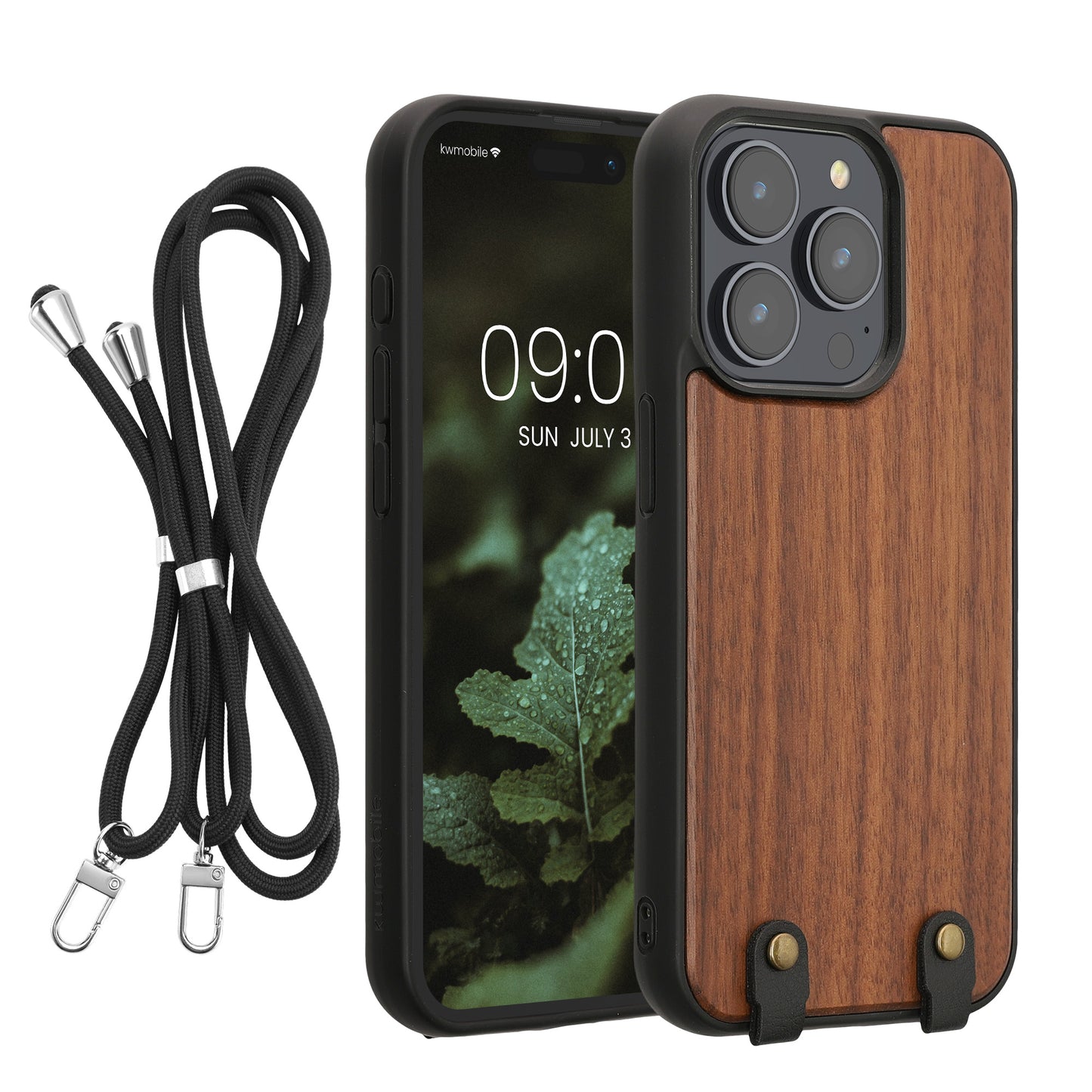 kwmobile Necklace Case kompatibel mit Apple iPhone 15 Pro Hülle