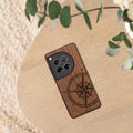 kwmobile Hülle kompatibel mit OnePlus 12 Hülle - Handy Cover - TPU Handyhülle Kompass Vintage