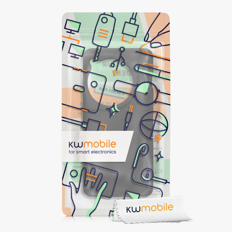 kwmobile Handyhülle für OnePlus 12 Hülle - Case Silikon - Kabelloses Laden - Schutzhülle Cover