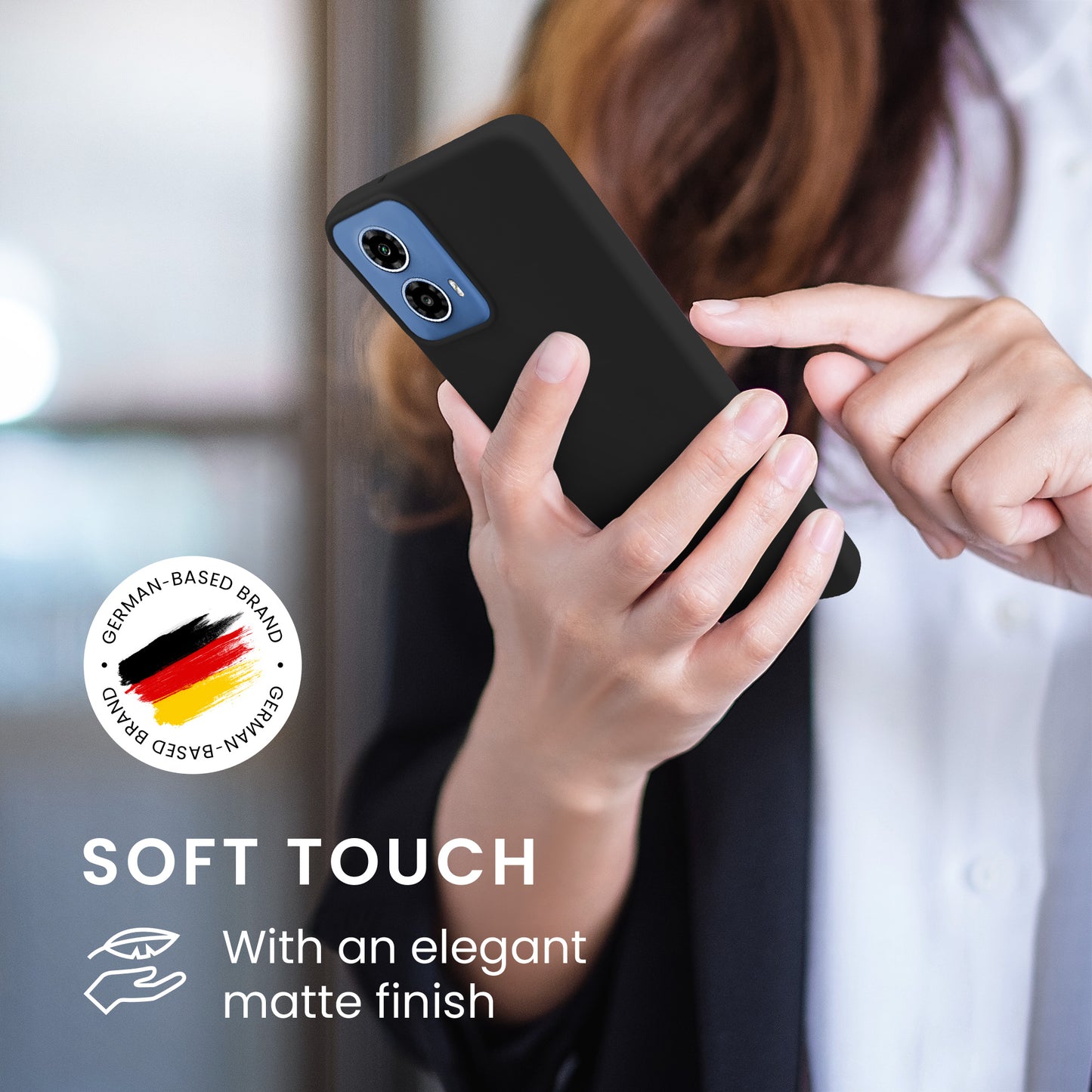 kwmobile Handyhülle für Motorola Moto G34 5G Hülle Schutzhülle Cover
