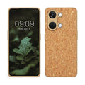kwmobile Hülle kompatibel mit OnePlus Nord 3 5G - Kork Handyhülle Cover - Schutzhülle TPU Case in Hellbraun Hellbraun  