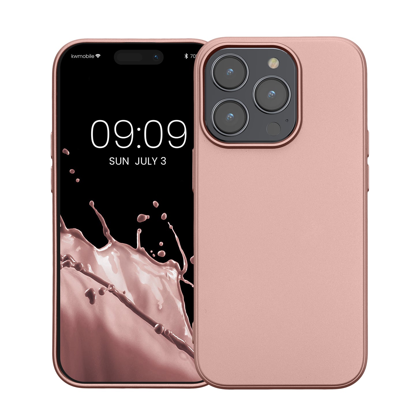 kwmobile Handyhülle für Apple iPhone 14 Pro Hülle Silikon Case Schutzhülle Cover