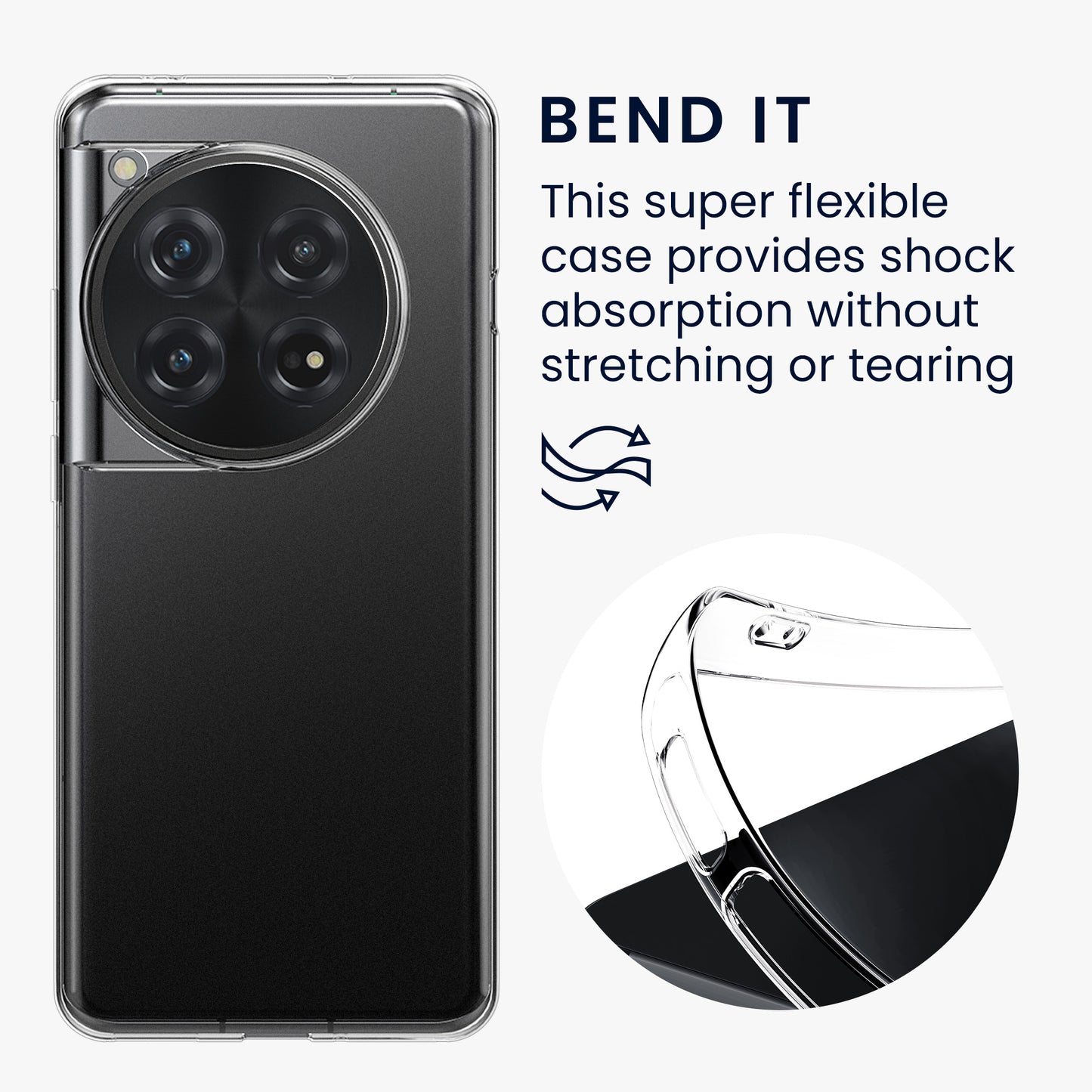 kwmobile Hülle kompatibel mit OnePlus 12 Handyhülle Handy Case