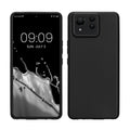 kwmobile Handyhülle kompatibel mit ASUS Zenfone 11 Ultra Hülle - Handy Case aus weichem Silikon in Schwarz matt Schwarz matt  