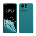 kwmobile Handyhülle kompatibel mit ASUS Zenfone 11 Ultra Hülle - Handy Case aus weichem Silikon in Petrol matt Petrol matt  