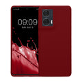kwmobile Handyhülle für Motorola Edge 50 Fusion Hülle - Case Silikon - Kabelloses Laden - Schutzhülle Cover