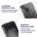 kwmobile Hülle kompatibel mit Apple iPhone 15 Handyhülle Mit Glas Schutzfolie