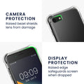 kwmobile Handy Case kompatibel mit Apple iPhone SE (2022 / 2020) / iPhone 8 / 7 Hülle - Schutzhülle mit Kantenschutz und abnehmbarem Armband inkl. 2 Pads