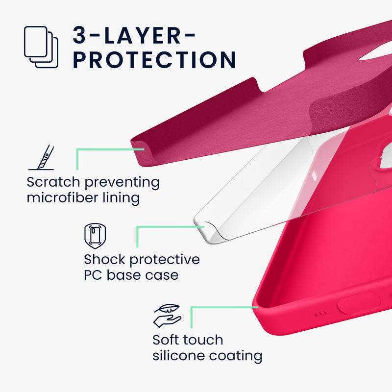 kwmobile Handyhülle für iPhone 16 Case kabelloses Laden