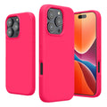 kwmobile Handyhülle für iPhone 16 Pro Hülle, für iPhone 16 Pro Case - Hülle Silikon - kabelloses Laden