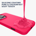 kwmobile Handyhülle für iPhone 16 Pro Hülle, für iPhone 16 Pro Case - Hülle Silikon - kabelloses Laden