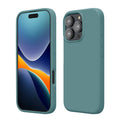 kwmobile Handyhülle für iPhone 16 Pro Hülle, für iPhone 16 Pro Case - Hülle Silikon - kabelloses Laden - Arctic Night Arctic Night  