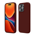 kwmobile Handyhülle für iPhone 16 Pro Hülle, für iPhone 16 Pro Case - Hülle Silikon - kabelloses Laden - Tawny Red Tawny Red  