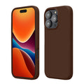 kwmobile Handyhülle für iPhone 16 Pro Hülle, für iPhone 16 Pro Case - Hülle Silikon - kabelloses Laden - Chocolate Chocolate  