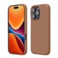 kwmobile Handyhülle für iPhone 16 Pro Hülle, für iPhone 16 Pro Case - Hülle Silikon - kabelloses Laden - Cappuccino Cappuccino  
