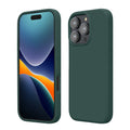 kwmobile Handyhülle für iPhone 16 Pro Max Hülle, für iPhone 16 Pro Max Case - Hülle Silikon - kabelloses Laden - Blaugrün Blaugrün  