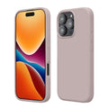 kwmobile Handyhülle für iPhone 16 Pro Max Hülle, für iPhone 16 Pro Max Case - Hülle Silikon - kabelloses Laden - Purple Cloud Purple Cloud  