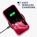 kwmobile Handyhülle für Apple iPhone 16 Hülle - gummierte Handy Silikon Case für iPhone 16 - Schutzhülle Cover
