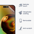 kwmobile Displayschutzfolie kompatibel mit Apple iPhone 16 Pro / iPhone 17 / iPhone 17 Pro Folie Set