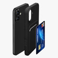 kwmobile Handyhülle kompatibel mit Apple iPhone 16 Plus Hülle - Handy Cover mit Fach für Karten
