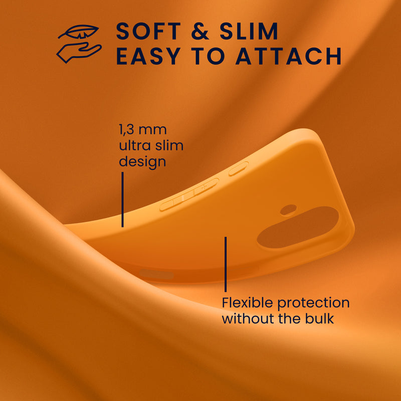 kwmobile Handyhülle für Apple iPhone 16 Hülle - Kabelloses Laden - Schutzhülle Cover