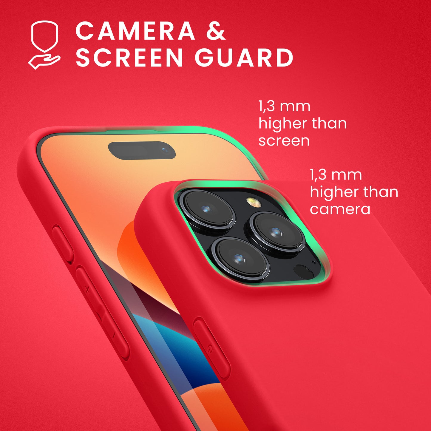 kwmobile Handyhülle für Apple iPhone 16 Pro Hülle Schutzhülle Cover