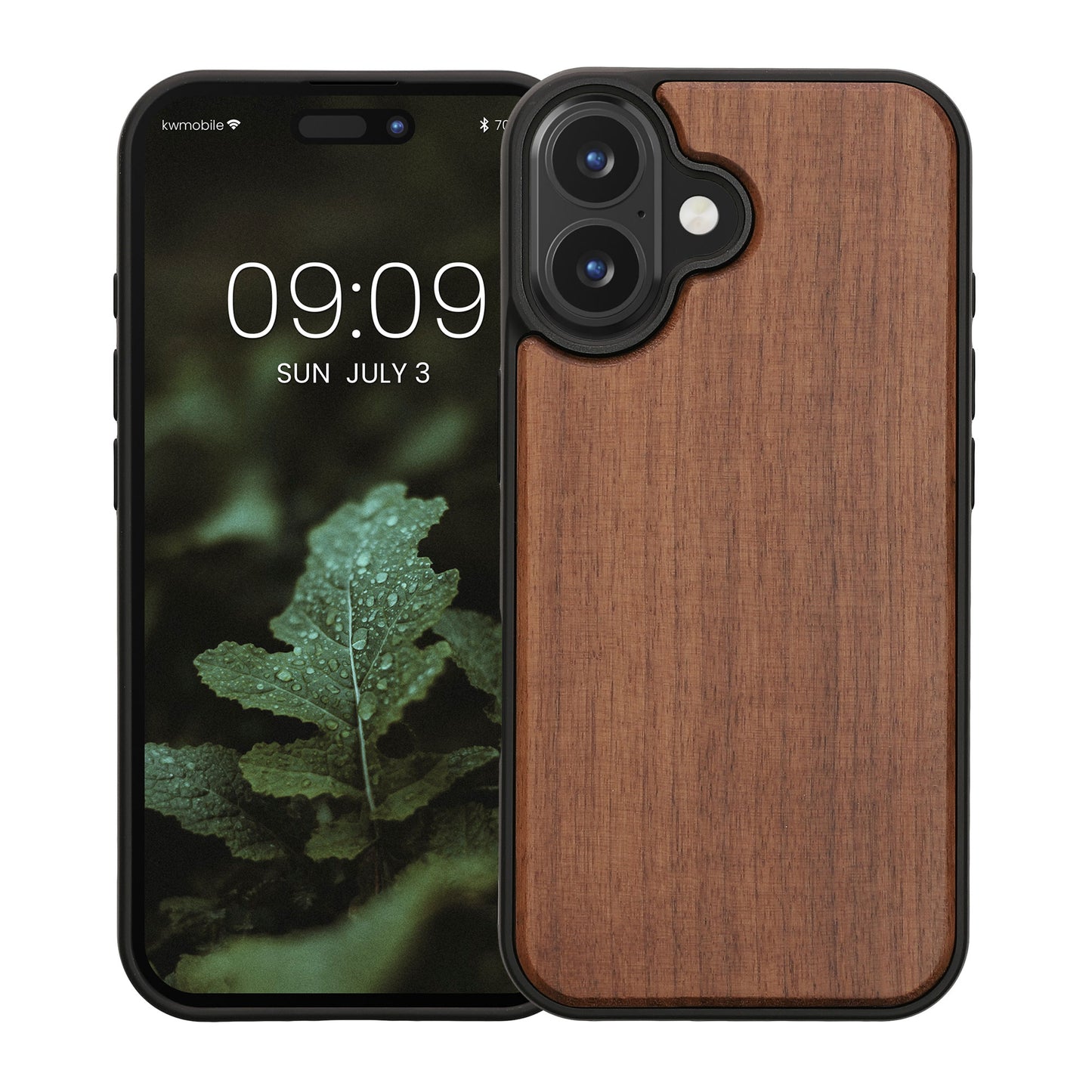 kwmobile Hülle kompatibel mit Apple iPhone 16 Hülle - stoßfestes Handy Cover - TPU Handyhülle
