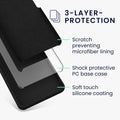 kwmobile Handyhülle für OnePlus Nord CE 4 Lite 5G Hülle - Case Silikon - Kabelloses Laden - Schutzhülle Cover