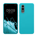 kwmobile Hülle kompatibel mit OnePlus Nord CE 4 Lite 5G Hülle - Silikon Handy Case - Handyhülle weiche Oberfläche - kabelloses Laden - Cool Glacier Cool Glacier  