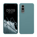 kwmobile Hülle kompatibel mit OnePlus Nord CE 4 Lite 5G Hülle - Silikon Handy Case - Handyhülle weiche Oberfläche - kabelloses Laden - Arctic Night Arctic Night  