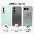 kwmobile Hülle kompatibel mit OnePlus Nord 4 5G Hülle stoßfestes Handy Cover TPU Handyhülle