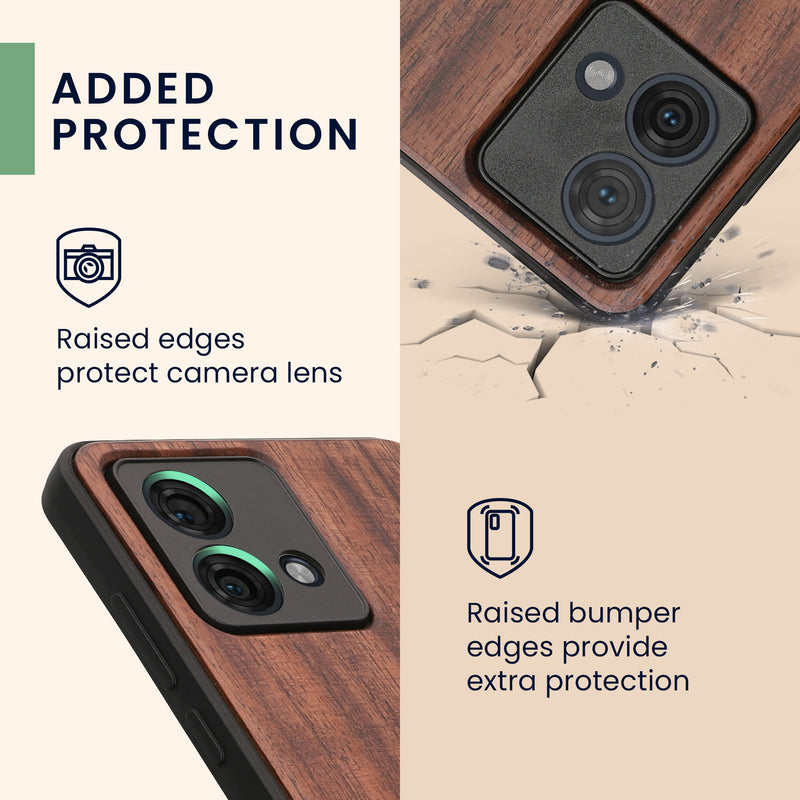 kwmobile Hülle kompatibel mit Motorola Moto G84 5G Hülle - Case - Handy Cover - TPU Handyhülle Kompass Vintage