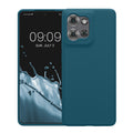kwmobile Handyhülle für Motorola Edge 50 Hülle - Case Silikon - Kabelloses Laden - Schutzhülle Cover