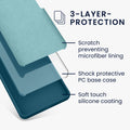 kwmobile Handyhülle für Motorola Edge 50 Hülle - Case Silikon - Kabelloses Laden - Schutzhülle Cover