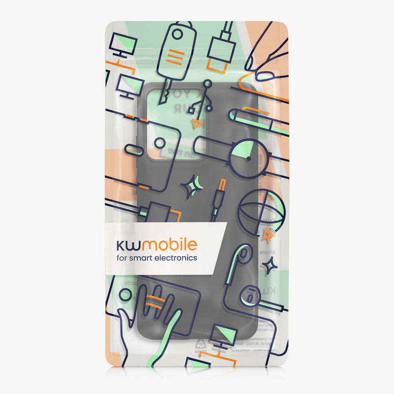 kwmobile Handyhülle für Motorola Edge 60 Neo / Edge 50 Neo / ThinkPhone 25 Hülle - Kabelloses Laden - Schutzhülle Cover
