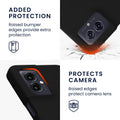 kwmobile Handyhülle für Motorola Moto G55 5G Hülle - Case - Kabelloses Laden - Schutzhülle Cover