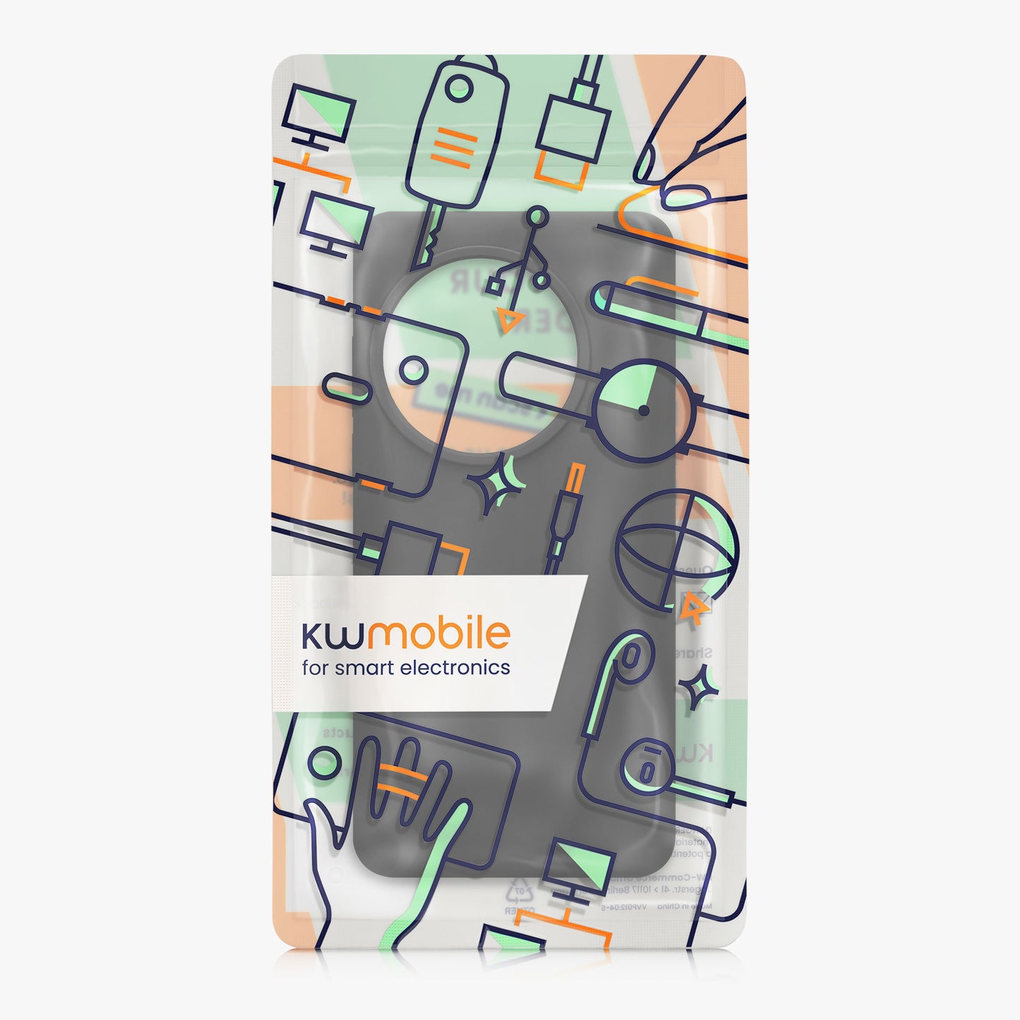 kwmobile Handyhülle für OnePlus 13 Hülle - Case Silikon - Kabelloses Laden - Schutzhülle Cover