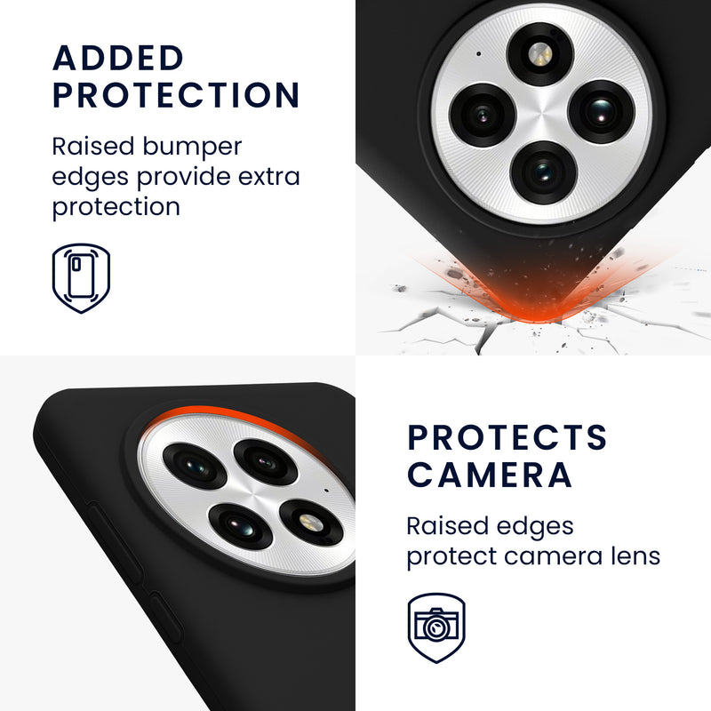 kwmobile Handyhülle für OnePlus 13 Hülle - Case Silikon - Kabelloses Laden - Schutzhülle Cover