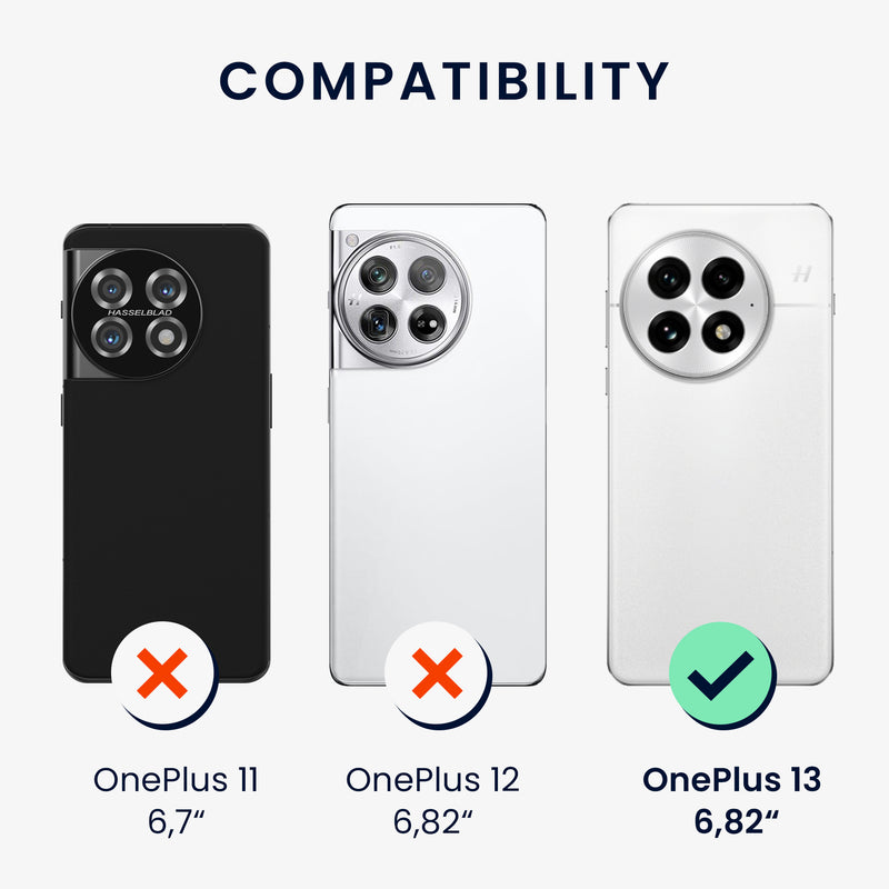kwmobile Hülle kompatibel mit OnePlus 13 - stoßfestes Handy Cover - TPU Handyhülle