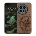 kwmobile Hülle kompatibel mit OnePlus 13 Handy Cover TPU Handyhülle Kompass Vintage