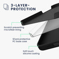 kwmobile Handyhülle für Apple iPhone 17e / iPhone 16e Hülle - Case Silikon - Kabelloses Laden - Schutzhülle Cover