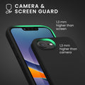 kwmobile Handyhülle für Apple iPhone 17e / iPhone 16e Hülle - Case Silikon - Kabelloses Laden - Schutzhülle Cover