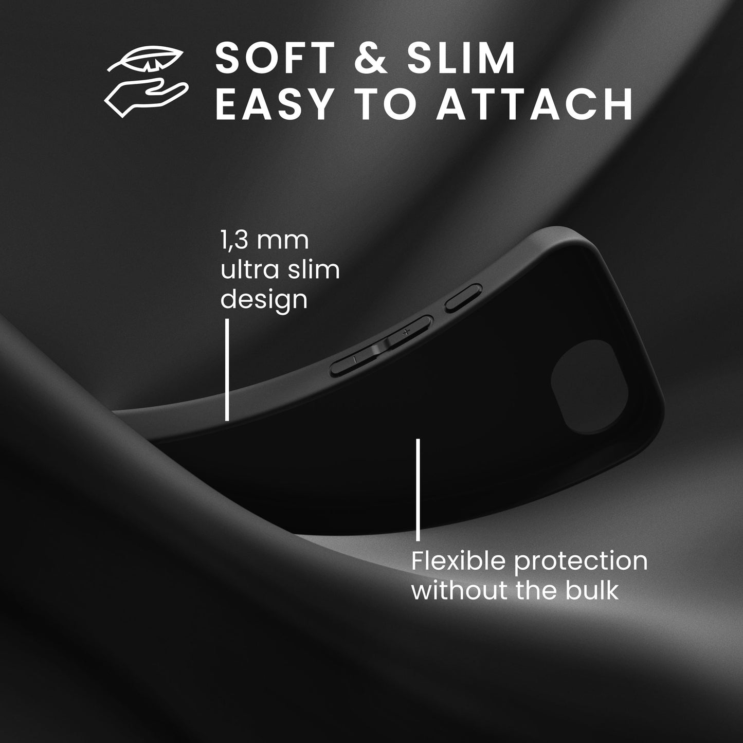 kwmobile Handyhülle für Apple iPhone 17e / iPhone 16e Hülle - Kabelloses Laden - Schutzhülle Cover