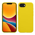 kwmobile Hülle kompatibel mit Apple iPhone 17e / iPhone 16e Hülle - weiches TPU Silikon Case - Cover geeignet für kabelloses Laden - Strahlend Gelb Strahlend Gelb  
