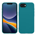 kwmobile Hülle kompatibel mit Apple iPhone 17e / iPhone 16e Hülle - weiches TPU Silikon Case - Cover geeignet für kabelloses Laden - Petrol matt Petrol matt  