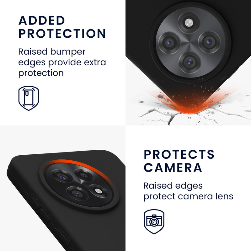 kwmobile Handyhülle für OnePlus 13R Hülle - Case Silikon - Kabelloses Laden - Schutzhülle Cover