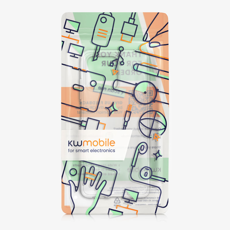 kwmobile Hülle kompatibel mit Motorola Moto G15 Handy Case